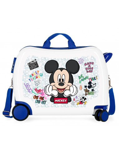 MALETA INF.ABS 4R. (2.MULTI) MICKEY BE COOL